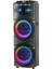 Rgb Işıklı Kablosuz Hoparlör, Karaoke Mikrofonlu, Dev Sesli Dijital LED Göstergeli Parti Canavarı! 4