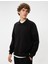 Yeni Sezon Polo Yaka Sweatshirt Basic Uzun Kollu Şardonlu Pamuk Karışımlı 3