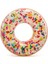 114 cm Gerçekçi Donut Tasarımlı Şişme Deniz Simidi – 14+ Yaş Şişme Deniz Yatağı 4
