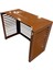 Klima Motoru Gizleme Kafesi 120X62X110 cm (H) Ral 8003 Kahverengi Panjurlu Large Model 6