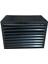 Klima Motoru Gizleme Kafesi 110x56x85 cm (H) Ral 7016 Antrasıt Panjur Medium Modeli 3