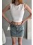 Sırtı Kemer Detaylı Kaşkorse Crop Bluz 3