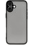 Apple iPhone 16 Kılıf Montreal Silikon Kapak - Siyah 1
