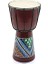 Batikli Ahşap Darbuka 25 cm 1