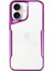 Apple iPhone 16 Kılıf Boyi Silikon Kapak - Pembe 1