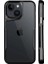 Apple iPhone 15 Kılıf Boyi Silikon Kapak - Siyah 2