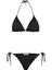 Desenli Arkası Büzgülü Üçgen Bikini 1