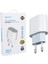 Beyaz Pd 20 Watt Iphone Type-C Hızlı Şarj Başlığı 1