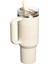 The Quencher Protour Flip Straw Tumbler | 40 Oz (1, 18 L) Cream Fade Sızdırmaz Pipetli Termos 2