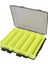 7218 Sahte Balık Kutusu 10 Gözlü 20X15X4.5CM Yellow 3