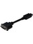 Displayport (Dp) &lt;-&gt; Dvı-I Adaptörü, Kablolu, Dp Erkek - Dvı-I (24+5) Dişi, 0.15 Metre, Kilit Mekanizmalı, Dp 1.2 Uyumlu Ul, Siyah Renk 1