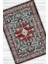 Otantik Kilim Desenli Bordo Gri Halı Dijital Baskılı Dokuma Kaymaz Tabanlı Yıkanabilir Antialerjik Yazlık Halısı 3
