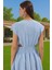 Keten Karışımlı V Yaka Mini Elbise Cut Out Detaylı Yazlık Elbise Profesyonel Görünüm Trend Tasarım 1