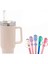 Pipet Tıpası Quencher Pipet Tıpası Çiçek Detaylı Pipet Tıpası 1