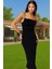 Askılı Bodycon Midi Elbise Simli Örme Polyester Karışımlı Özel Tasarım Seçkin Malzeme Premium Kalite 1