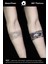 Oblivion 1 Ay Kalıcı Şerit Dövme Kol Bacak Bilek Dövmesi Armband 2