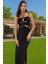 Yazlık Maxi Elbise Bodycon Cut Out Tek Kol Viskoz Modern Stil Trend Tasarım Kaliteli Işçilik 1