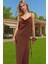 Şık Kadın Maxi Elbise Örme Kumaş Bodycon Plaj Elbisesi Yaz Özenle Seçilmiş Dayanıklı Malzeme 3