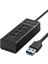Usb3.0 Hub 3*usb + Usb3.0 30CM Siyah HDX7017 1