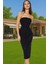 Vücuda Oturan Şık Abiye Elbise Finike Dokuma Polyester Karışımlı Seçkin Malzeme Modern Stil 2