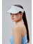 Kadın Basic Cırtcırtlı Ayarlanabilir Tenisçi Vizör Golf Şapkası Güneş Koruyucu Siperlik 1
