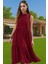 Kadın Yazlık Midi Elbise Nefes Alan Polyester Dokuma Kumaş Rahat Trend Tasarım Modern Stil 2