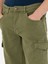 Erkek Haki Slim Fit Jean Bermuda Şort 50269605-VR027 6