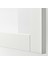 Tv Sehpası, Beyaz, 180X42X74 Cm, Lappvıken/sındvık, Çıt Çıt Raylı 4