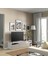 Tv Sehpası, Beyaz-Bej, 180X42X39 Cm, Hammarsmed, Fren Raylı 2