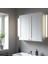 Banyo Duvar Dolabı, Beyaz-Dekoratif Beyaz, 80X15X75 Cm, 2 Kapaklı 2