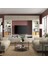 Tv Ünitesi, Beyaz-Parlak Cila-Bej, 300X42X231 Cm, Selsvıken/glassvık, Çıt Çıt Raylı 6