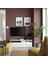 Tv Sehpası, Beyaz, 120X42X39 Cm, Lappvıken, Çıt Çıt Raylı 3