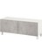 Tv Sehpası, Beyaz-Açık Gri, 120X42X48 Cm, Kallvıken 1