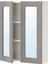 Banyo Duvar Dolabı, Beyaz-Gri, 60X15X75 Cm, 2 Ayna Kapaklı 1