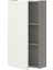 Banyo Duvar Dolabı, Gri-Beyaz, 40X15X75 Cm, 1 Kapaklı 1