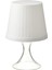 Led'li Masa Lambası, Beyaz, 24 cm, Pilli 1