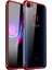 Casper Via G3 Için Kılıf Skyfall Transparent Clear Kırmızı [via G3 ile Uyumlu Kılıf - Kırmızı] 1