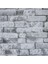 Golden 52 cm x 10 M Eski Tuğla Desenli Duvar Kağıdı Gri 1