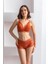 Bralet Sütyen Boxer Takım Kiremit (BRF31813) 3