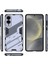 Samsung Galaxy S25 Edge Kılıf Pc+Tpu Darbeye Dayanıklı Telefon Kılıfı Kickstand Ile-Gri (Yurt Dışından) 4