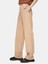 Basıc Gabardin Relaxed Bej Pantolon 4