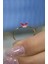 Pembe Taşlı Kelebek Yüzük 14 Ayar A080543 5