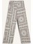 Regular Fit Şal Desenli Plaj Pantolonu-Fall in Love F8336AX25HS 1