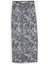 Regular Fit Zebra Desenli Tül Plaj Eteği-Fall in Love C3179AX25HS 1