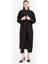 Relax Fit Basic Düz Midi Kimono D9929AX25SM 1