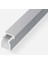 Mutlusan Kablo Kanalı 2 Metalik Gri 16X16 mm 1