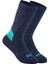 Çocuk Outdoor Uzun Termal Çorap - Gri/mavi - 2 Çift - beden 27-30 numara 3