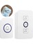Kablosuz Kapı Zili Priz Tipi – 32 Melodili, 433MHZ, Tak-Çalıştır, LED Göstergeli, Beyaz Zil Seti 1