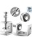 C Kelepçe Mini Kelepçe 1 Inç Ağır Hizmet Tipi Metal U Kelepçeleri, Metal Işleme Ağaç Işleme Montajı Için Sabit Geniş Çene Açıklığı (Yurt Dışından) 3