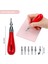 Baskı ve Diğer El Sanatları Için Kesici Aletler ve Kauçuk Brayer Silindiri ile 5 Paket Kauçuk Blok Damga Oyma Blokları (Yurt Dışından) 2